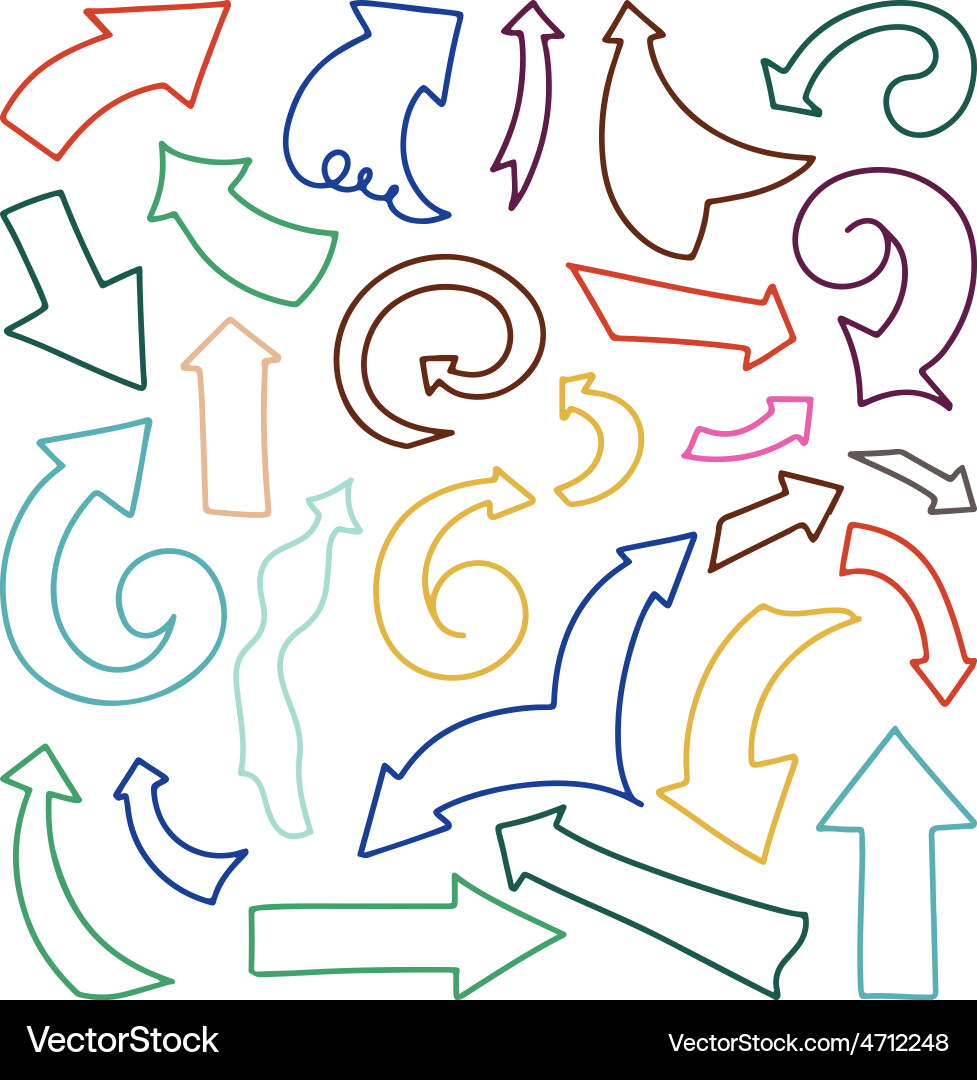 Arrows Royalty Free Vector Image - VectorStock