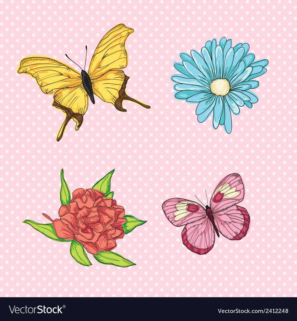 Love cute icons Royalty Free Vector Image - VectorStock