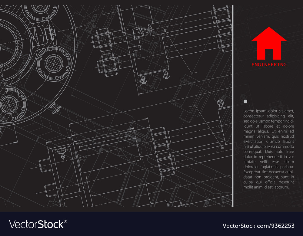 Architect background Royalty Free Vector Image