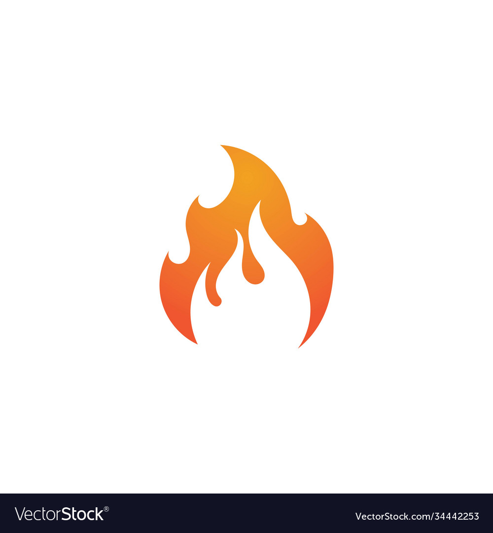 Fire logo design Royalty Free Vector Image - VectorStock