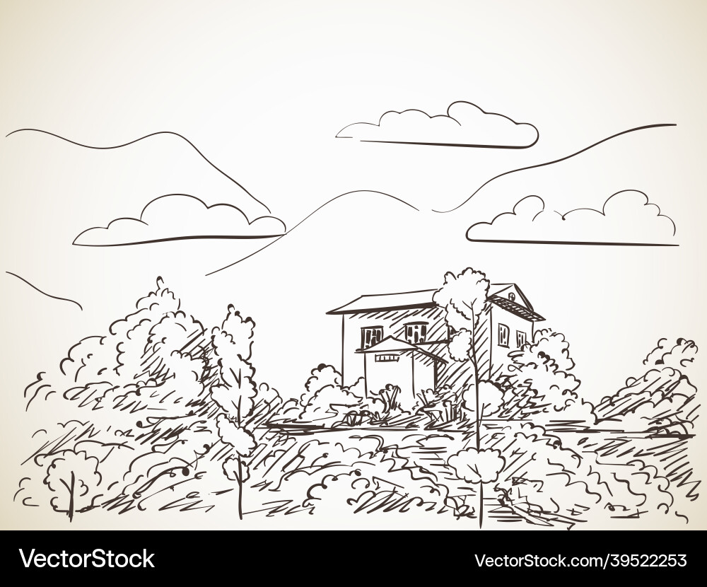 House Royalty Free Vector Image - VectorStock