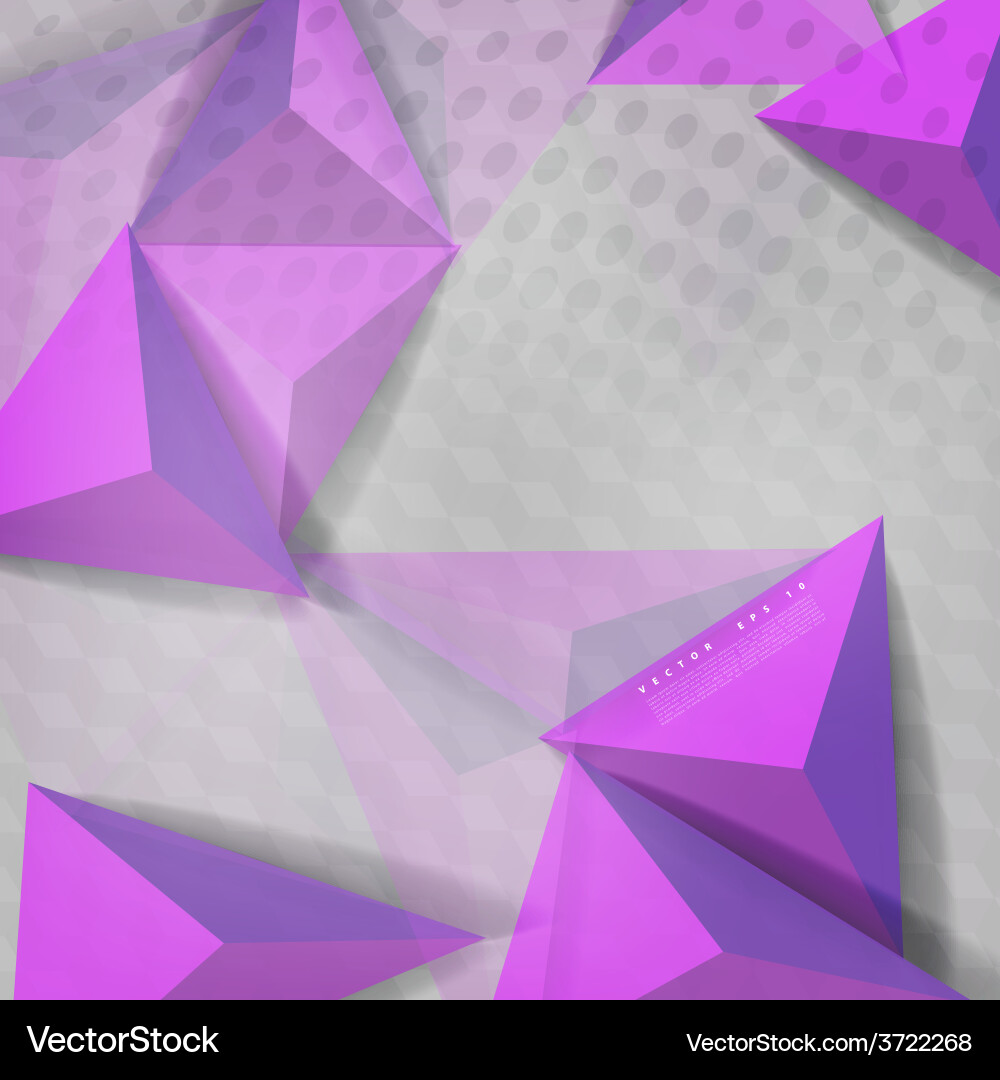 Background abstract polygon triangle Royalty Free Vector