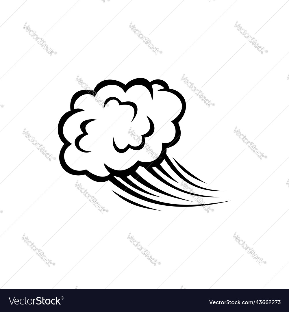 Lightning in cloud thunders in bursting sky Vector Image