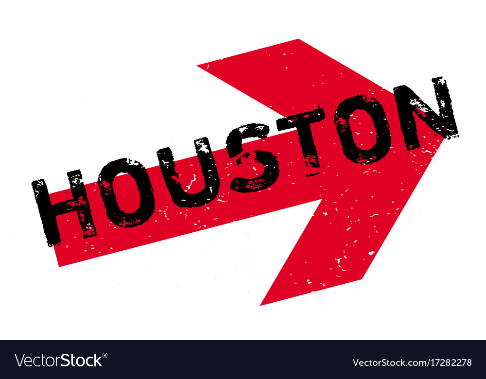 Houston rubber stamp Royalty Free Vector Image