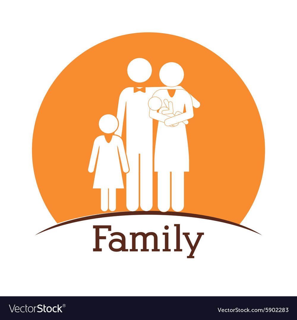 Family design Royalty Free Vector Image - VectorStock