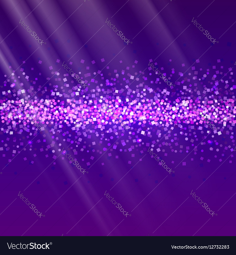 Glitter and bright sand dark background Royalty Free Vector