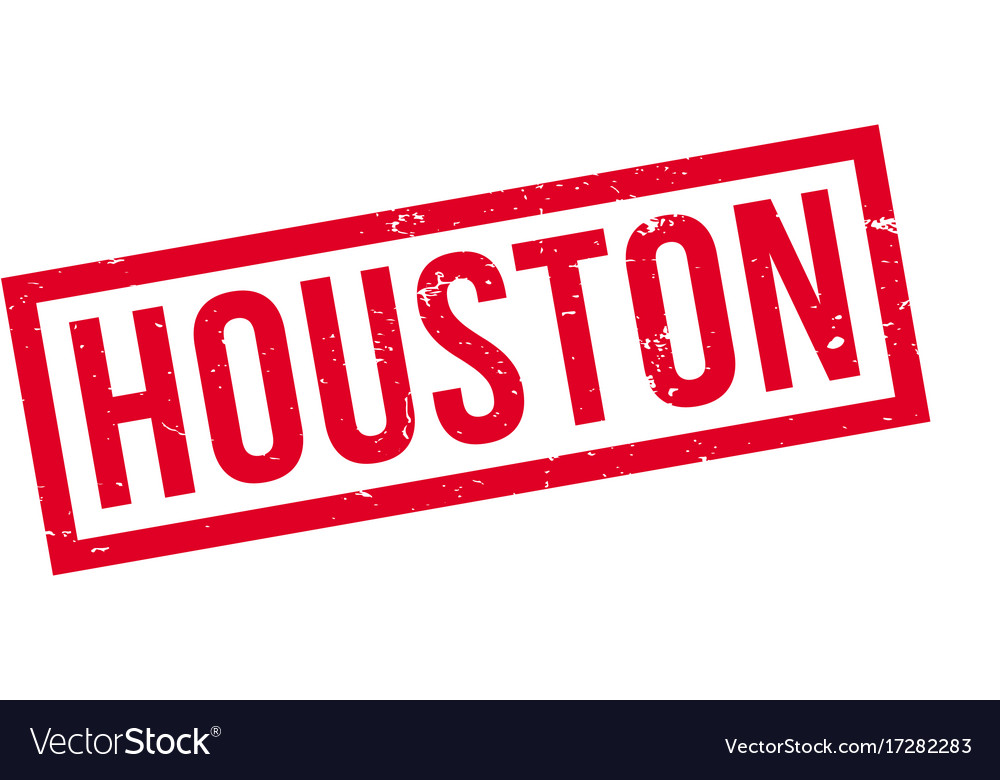 Houston rubber stamp Royalty Free Vector Image