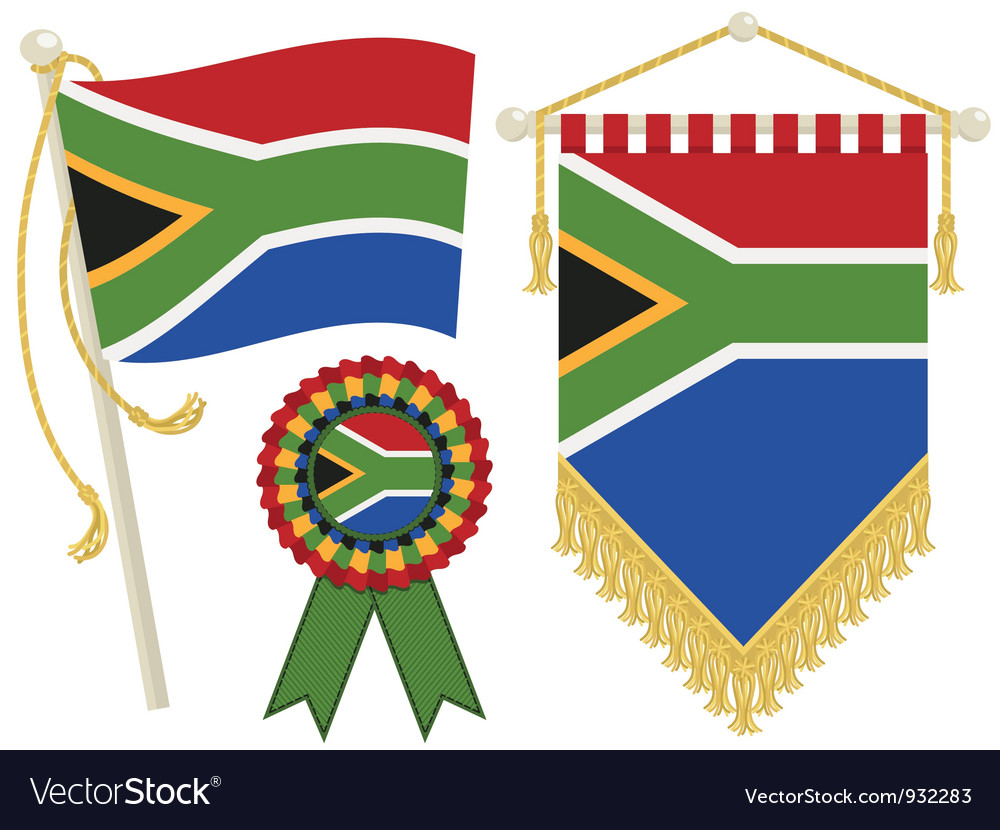 South africa flags