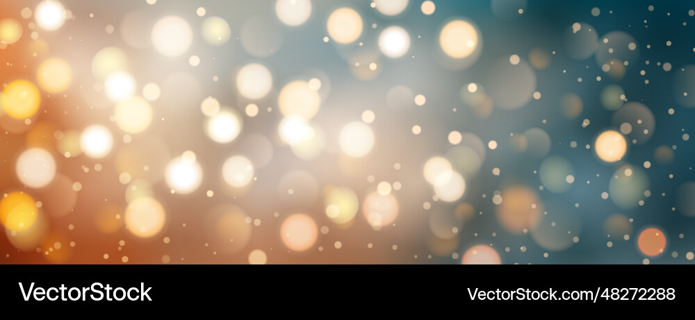 Abstract background with bokeh effect Royalty Free Vector