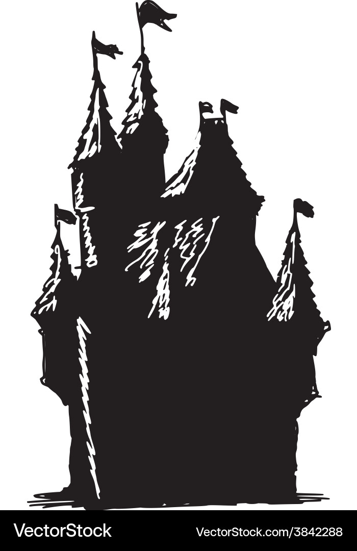 Castle Royalty Free Vector Image - VectorStock