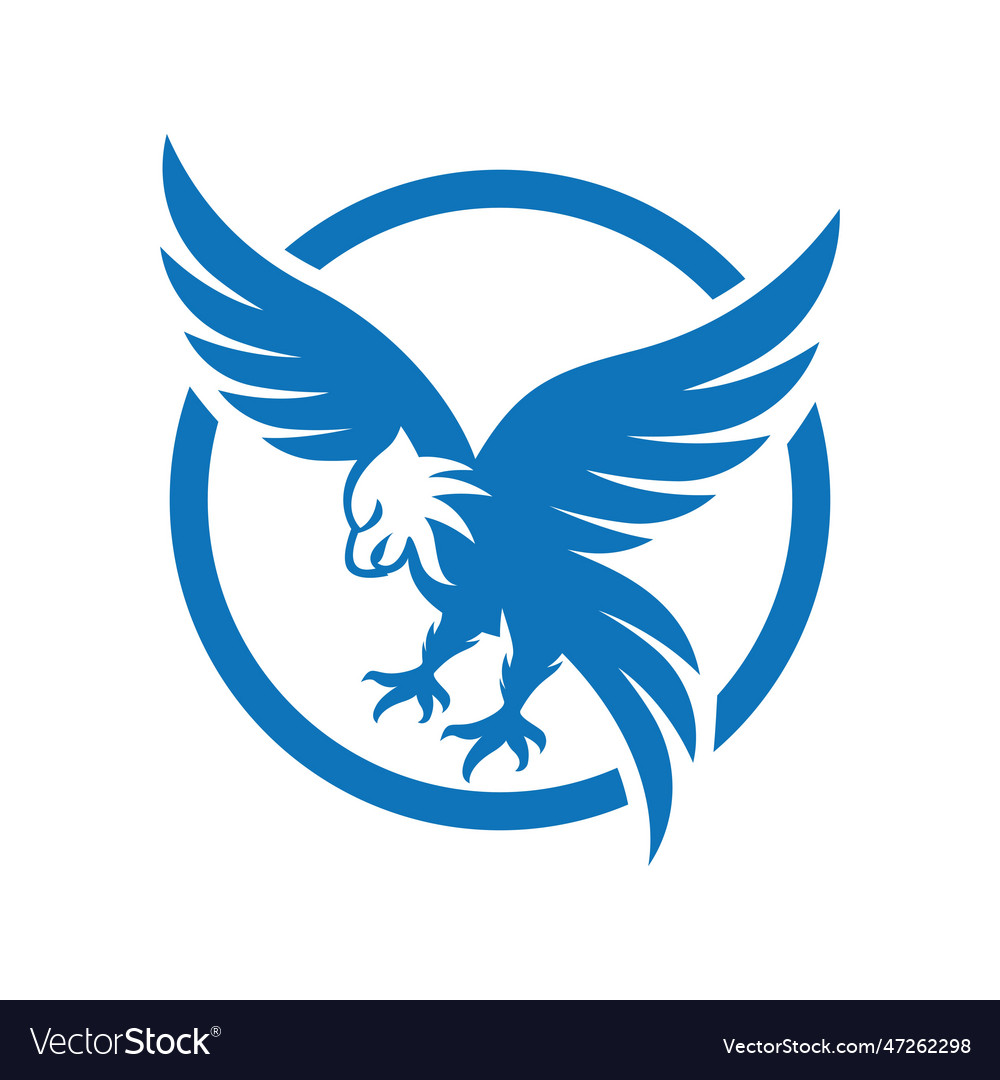 Eagle logo images Royalty Free Vector Image - VectorStock