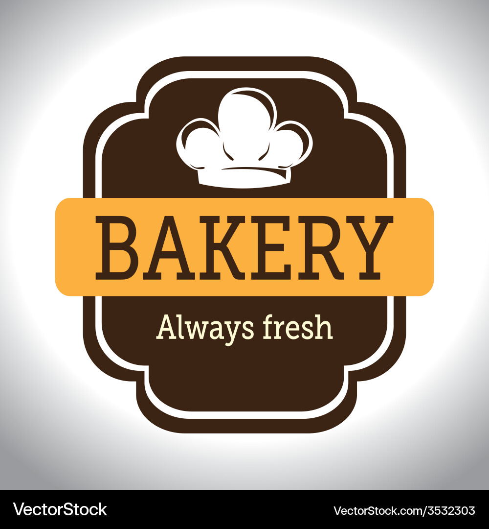 Bakery design Royalty Free Vector Image - VectorStock