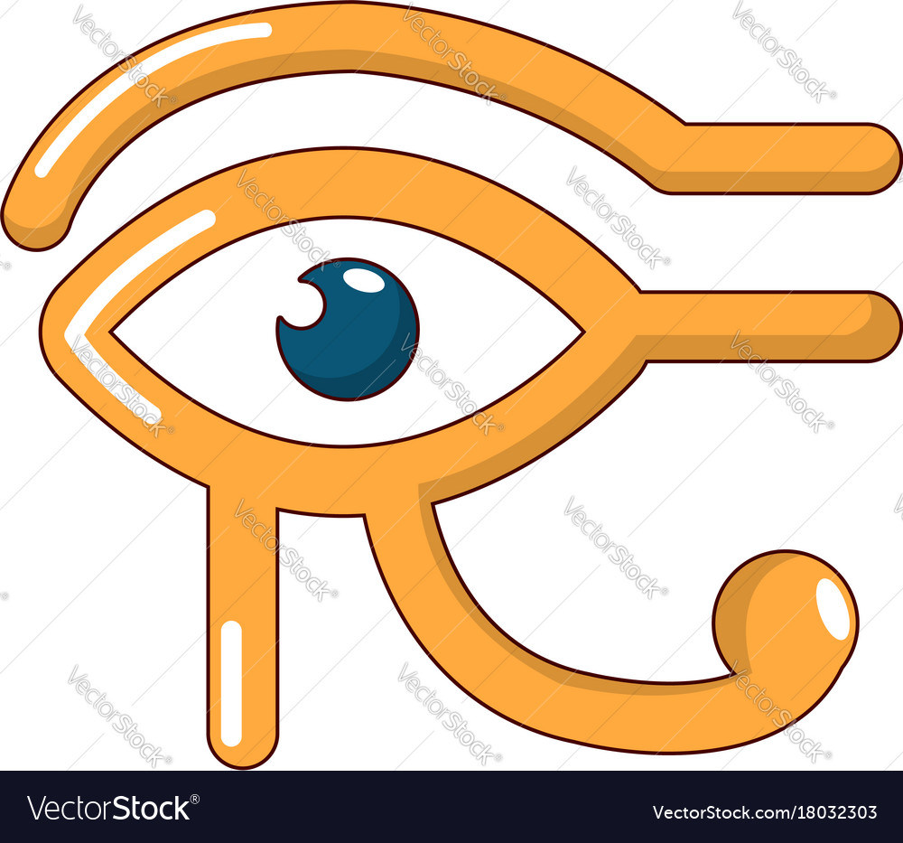 Eye Of Horus Icon Cartoon Royalty Free Vector Image | The Best Porn Website