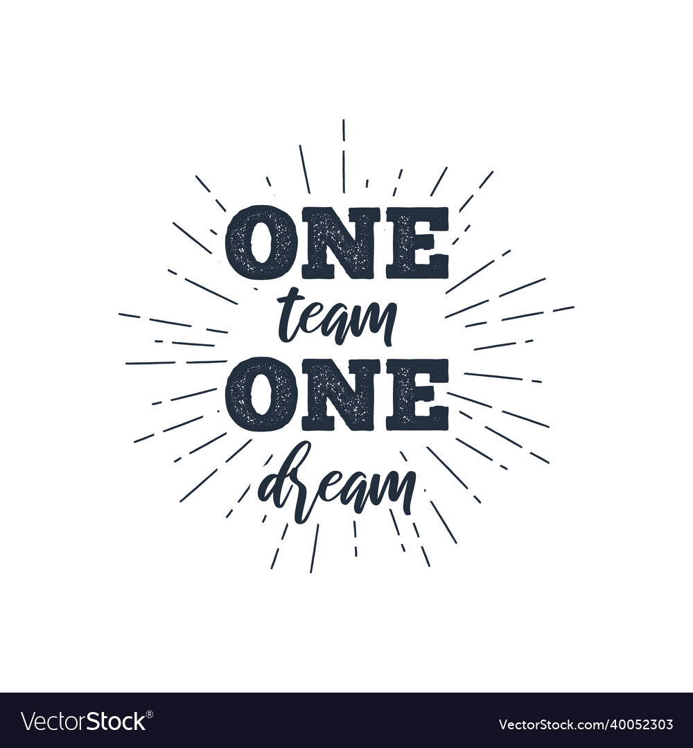 Top more than 106 one team one dream logo best - camera.edu.vn