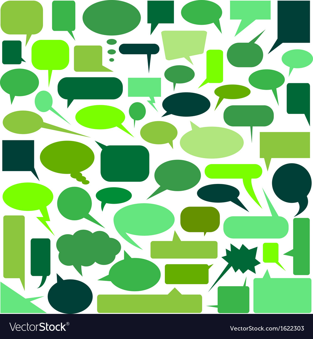 Speech bubbles