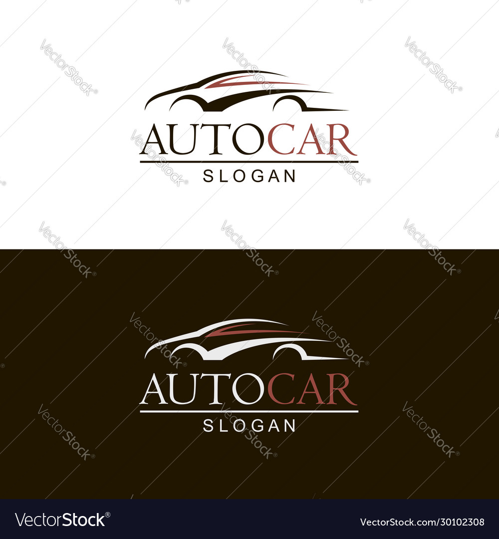 Emblems car Royalty Free Vector Image VectorStock