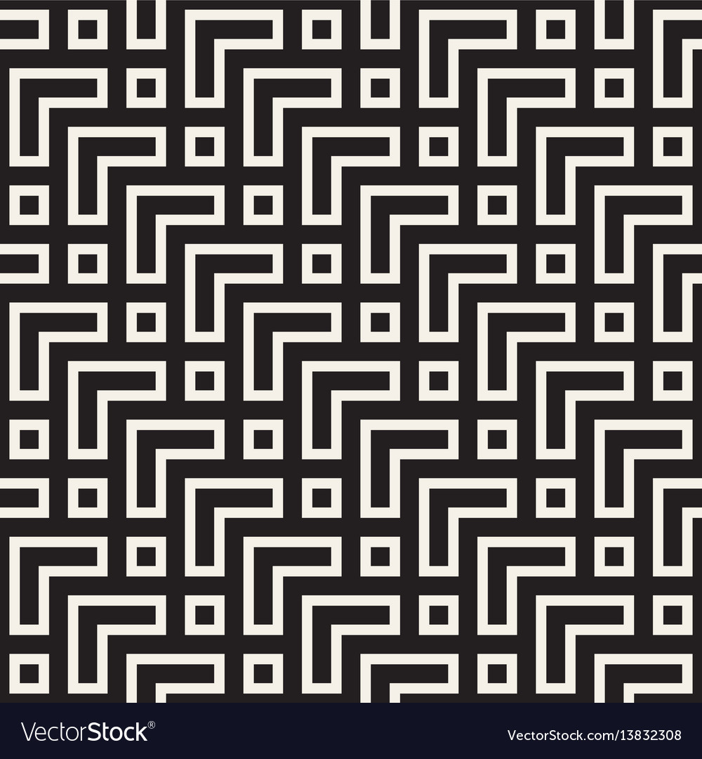 Maze tangled lines contemporary graphic abstract Vector Image