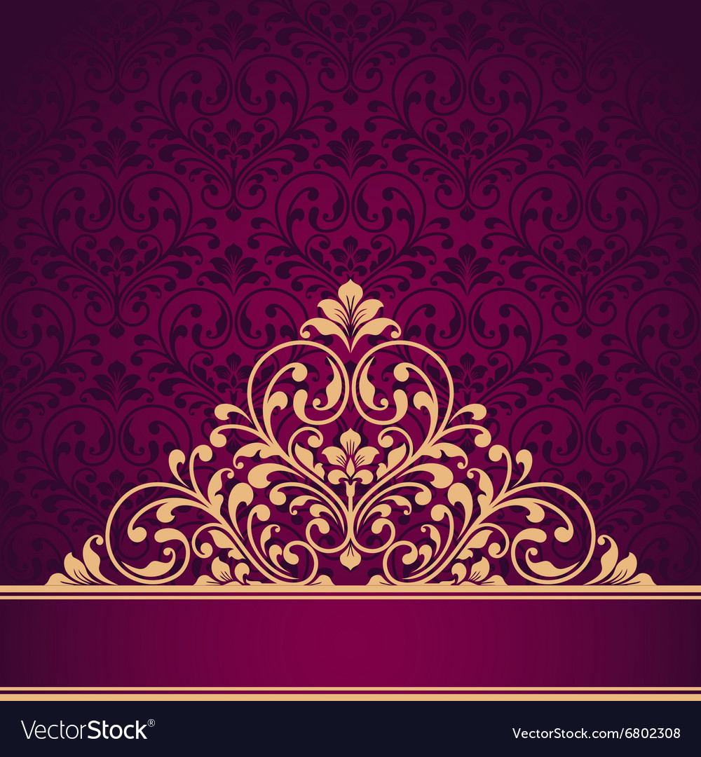 Vintage greeting card Royalty Free Vector Image