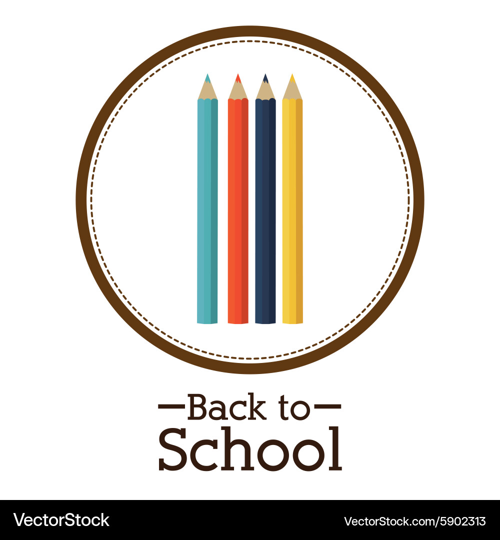 Back to school design Royalty Free Vector Image