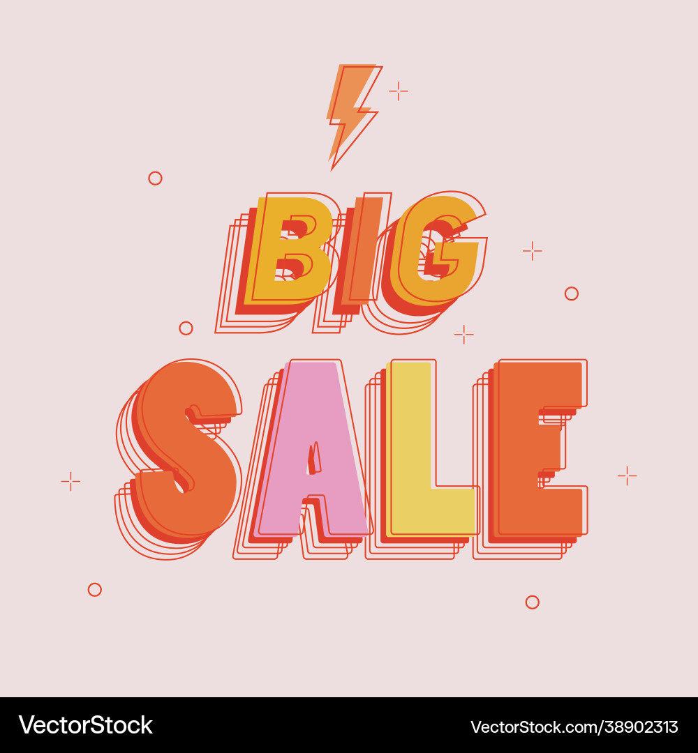 Big Sale And Special Offer Royalty Free Vector Image