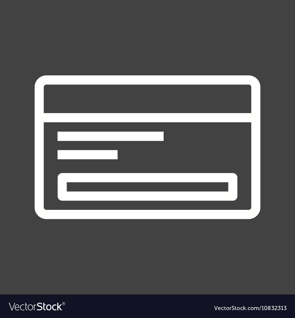 Credit card Royalty Free Vector Image - VectorStock