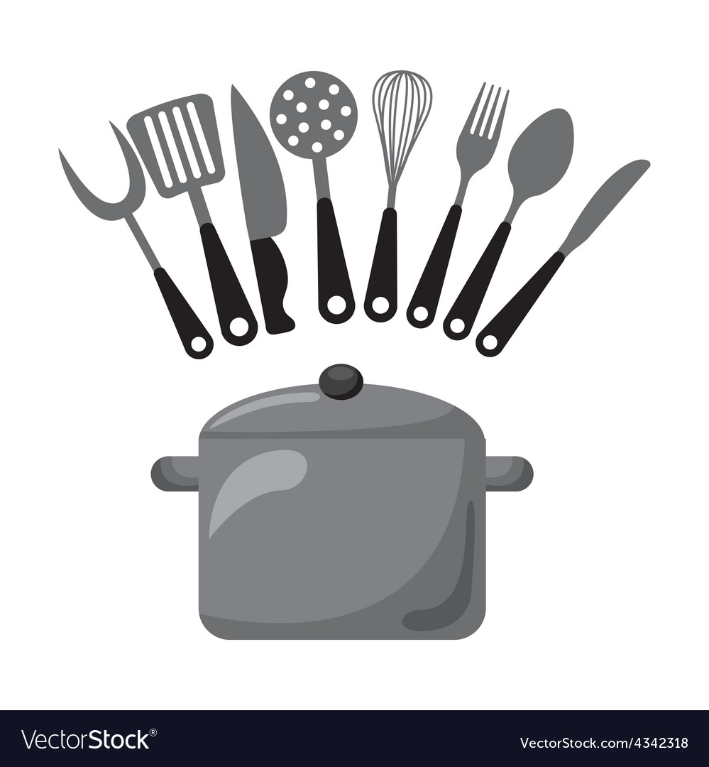 Kitchen Concept Royalty Free Vector Image Vectorstock