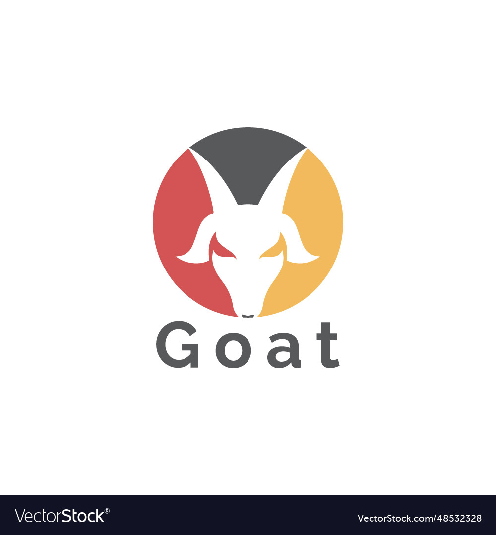 Goat logo Royalty Free Vector Image - VectorStock