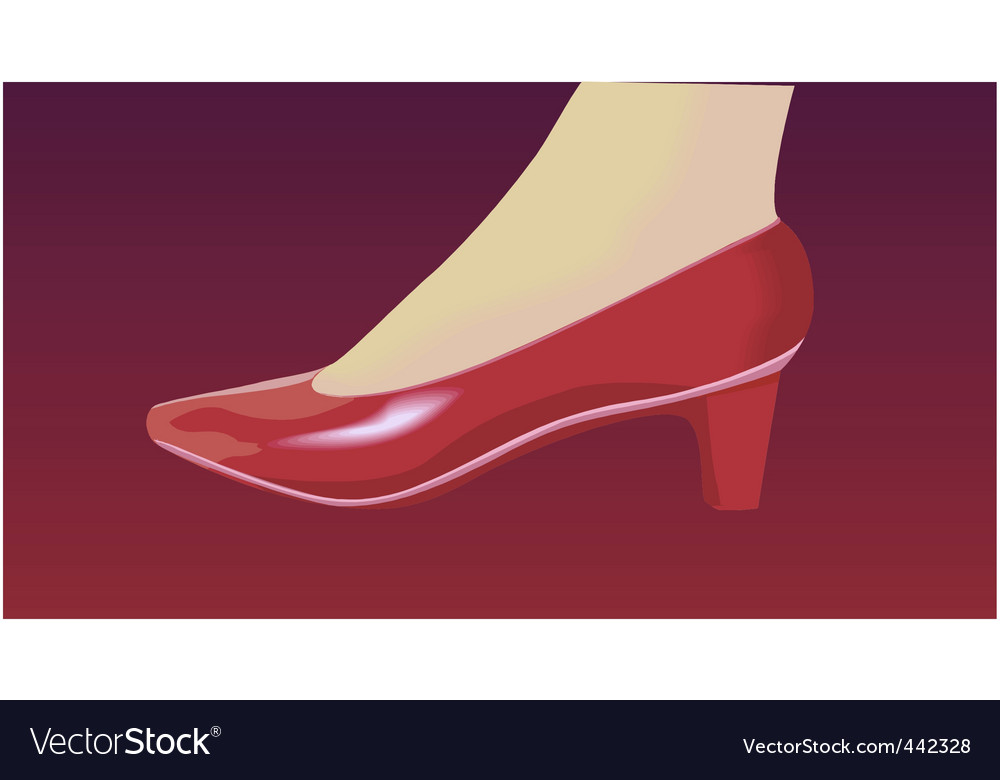 Shoe Royalty Free Vector Image - VectorStock