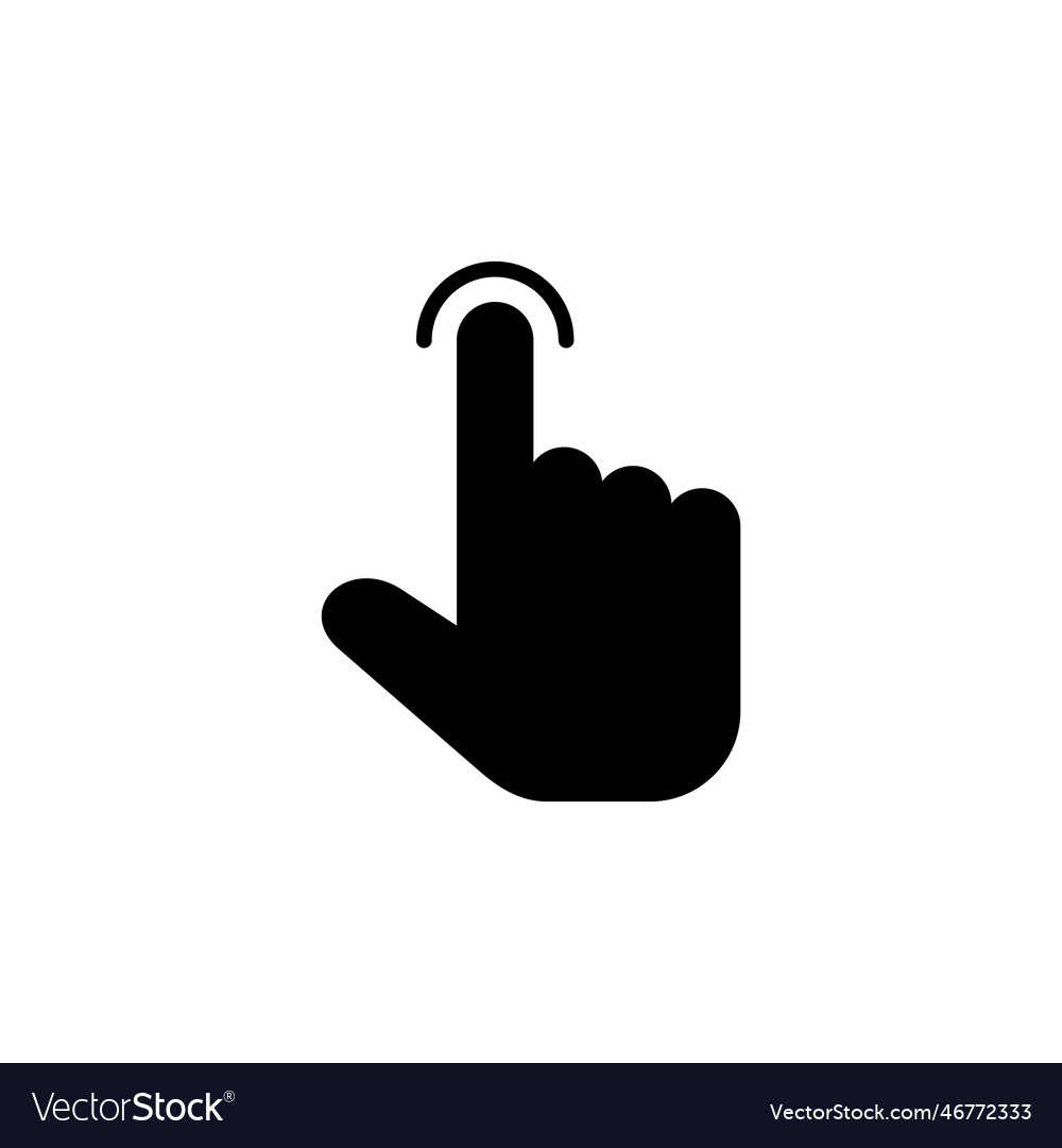 Hand cursor icon cursor icon cursor icon Vector Image