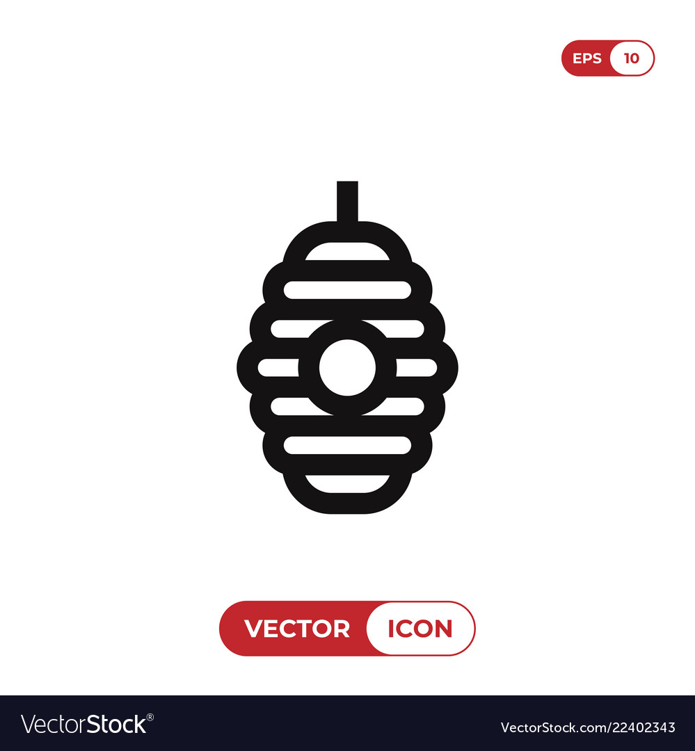 Hive icon Royalty Free Vector Image - VectorStock