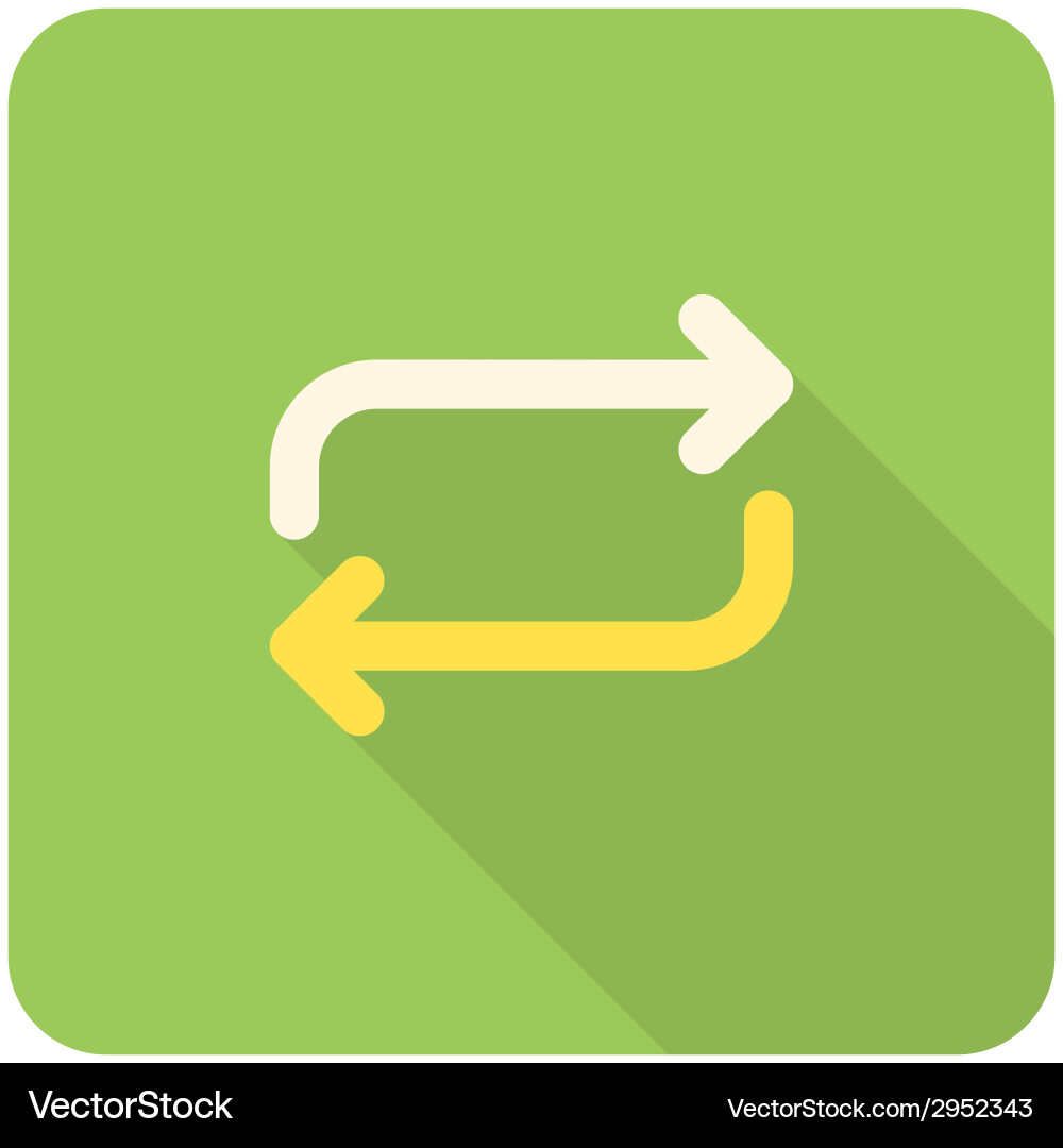 Repeat icon Royalty Free Vector Image - VectorStock