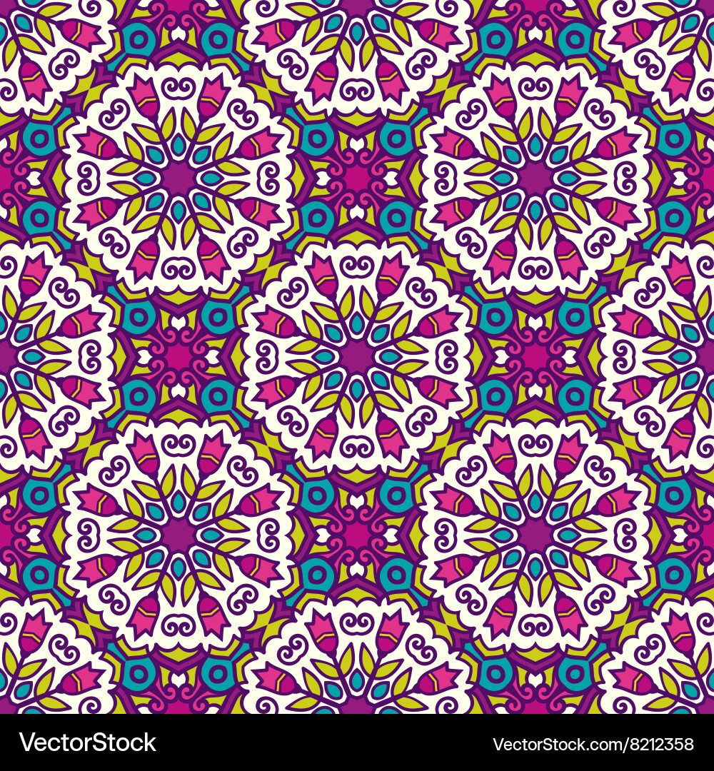 Ethnic seamless pattern Royalty Free Vector Image