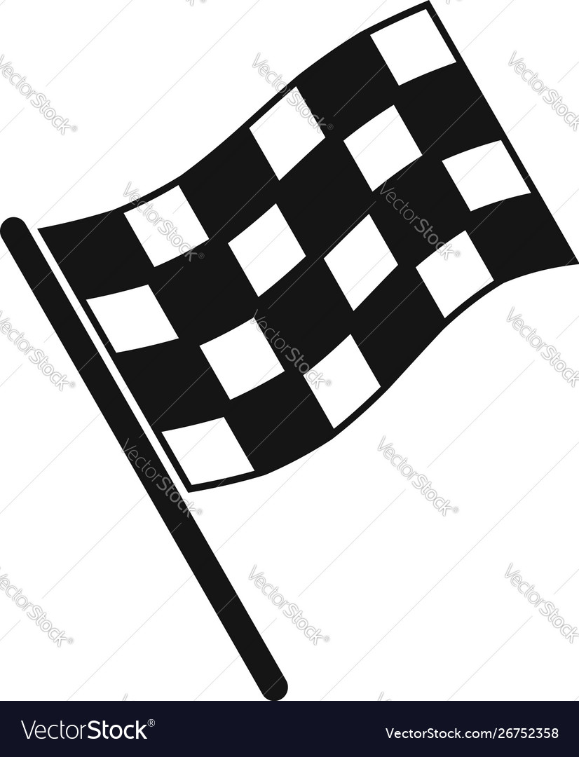 Finish Line Black And White Checkered Simple Vector Isolated Transparent,  Sport, Rally, Sign PNG and Vector with Transparent Background for Free  Download