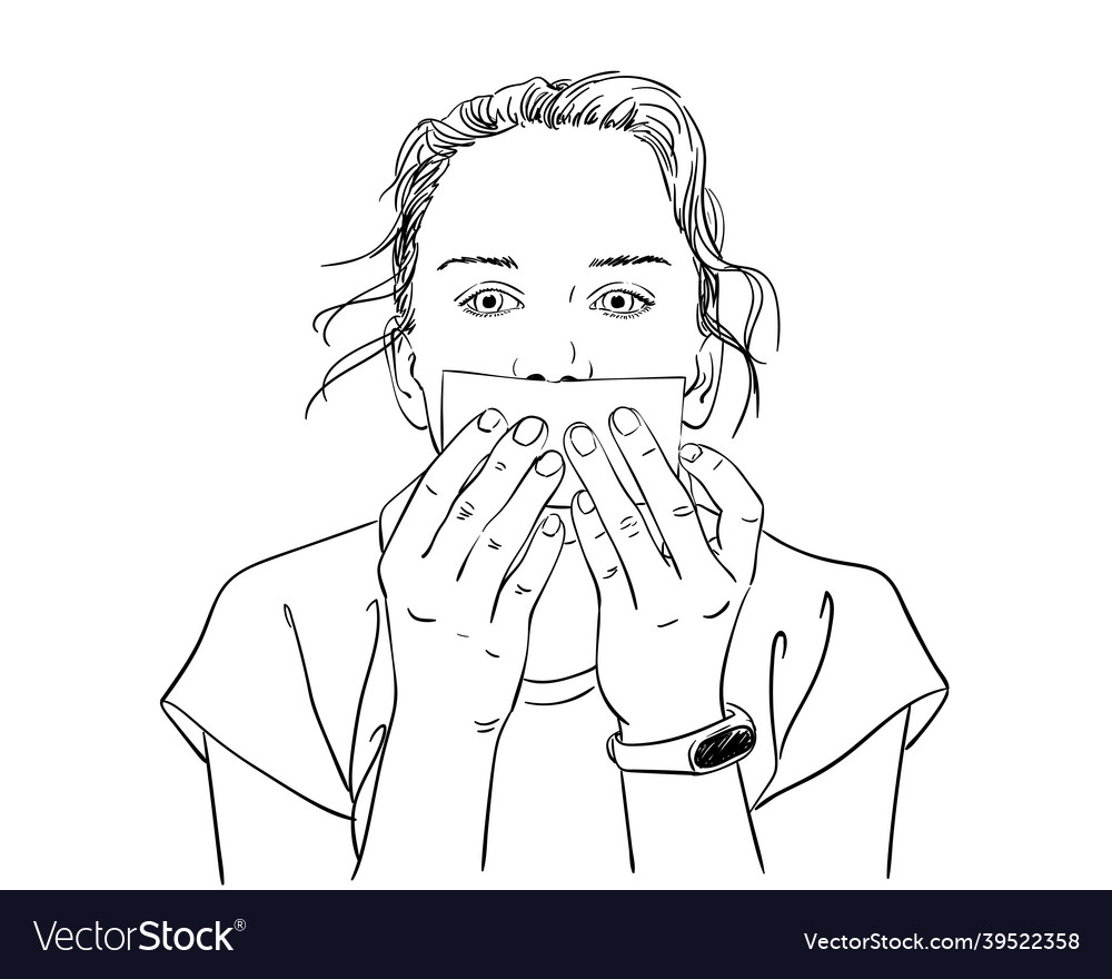 Girl Royalty Free Vector Image - VectorStock