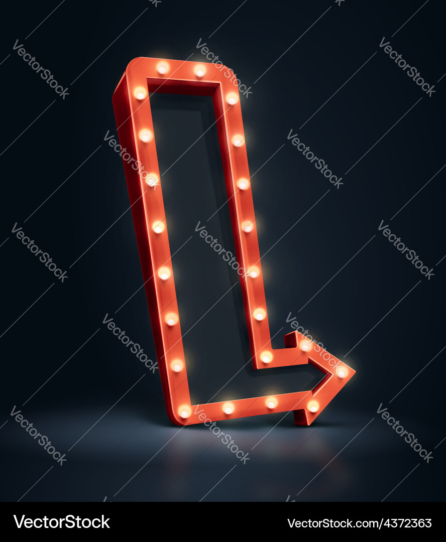 3d arrow Royalty Free Vector Image - VectorStock
