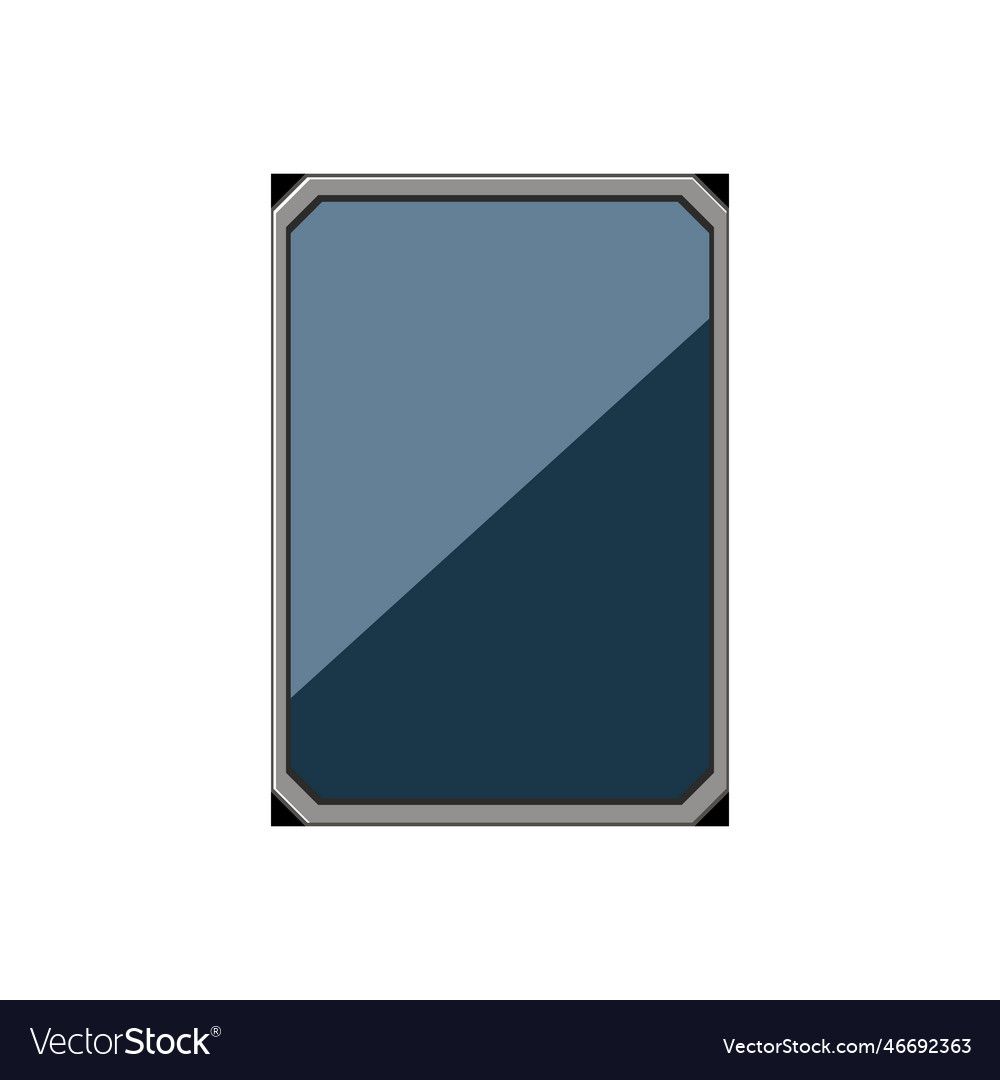 Backup hard drive cartoon royalty free vector image