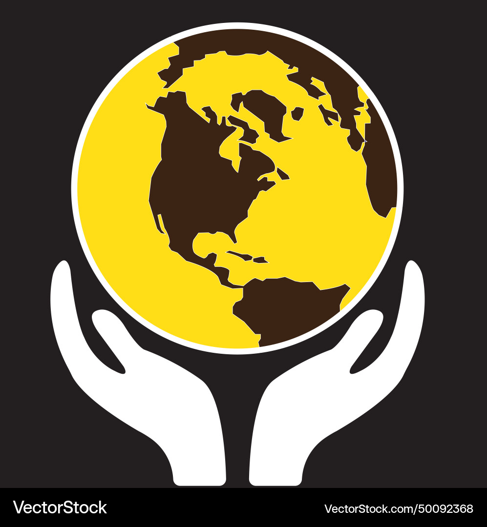Globe logo Royalty Free Vector Image - VectorStock