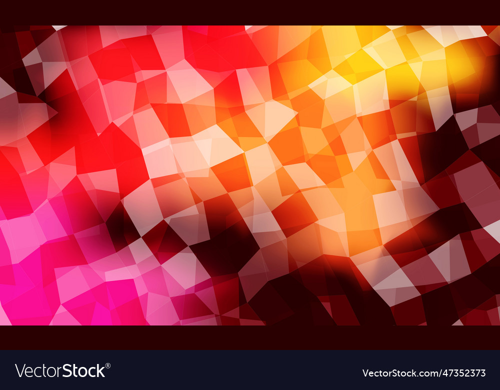 Dark multicolor mosaic pattern Royalty Free Vector Image
