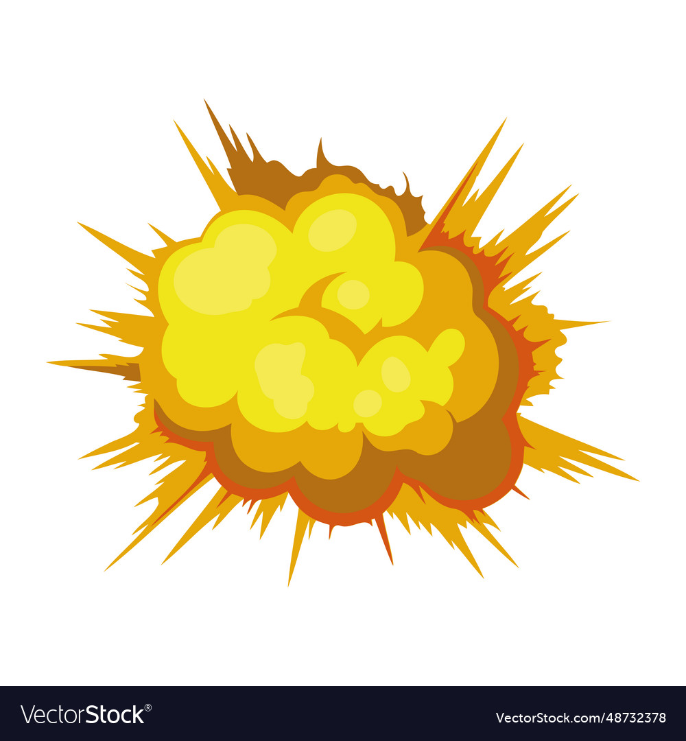 Explosion effect sparkle Royalty Free Vector Image