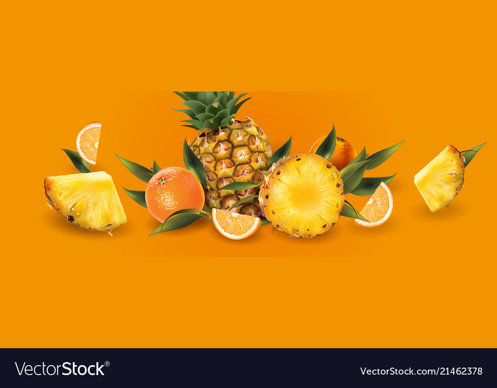 Orange pineapple sale