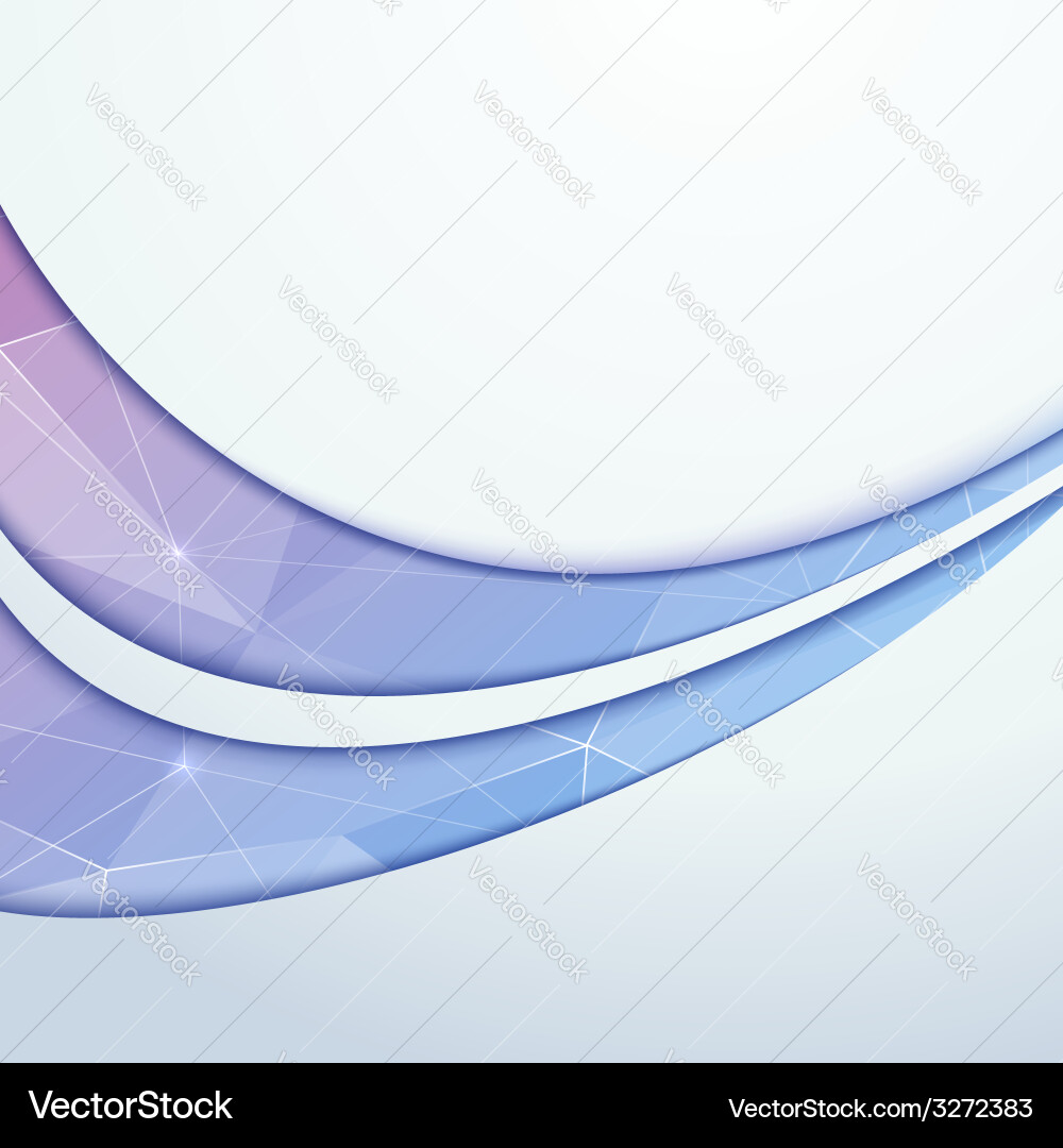 Crystal stream structure wave background template Vector Image