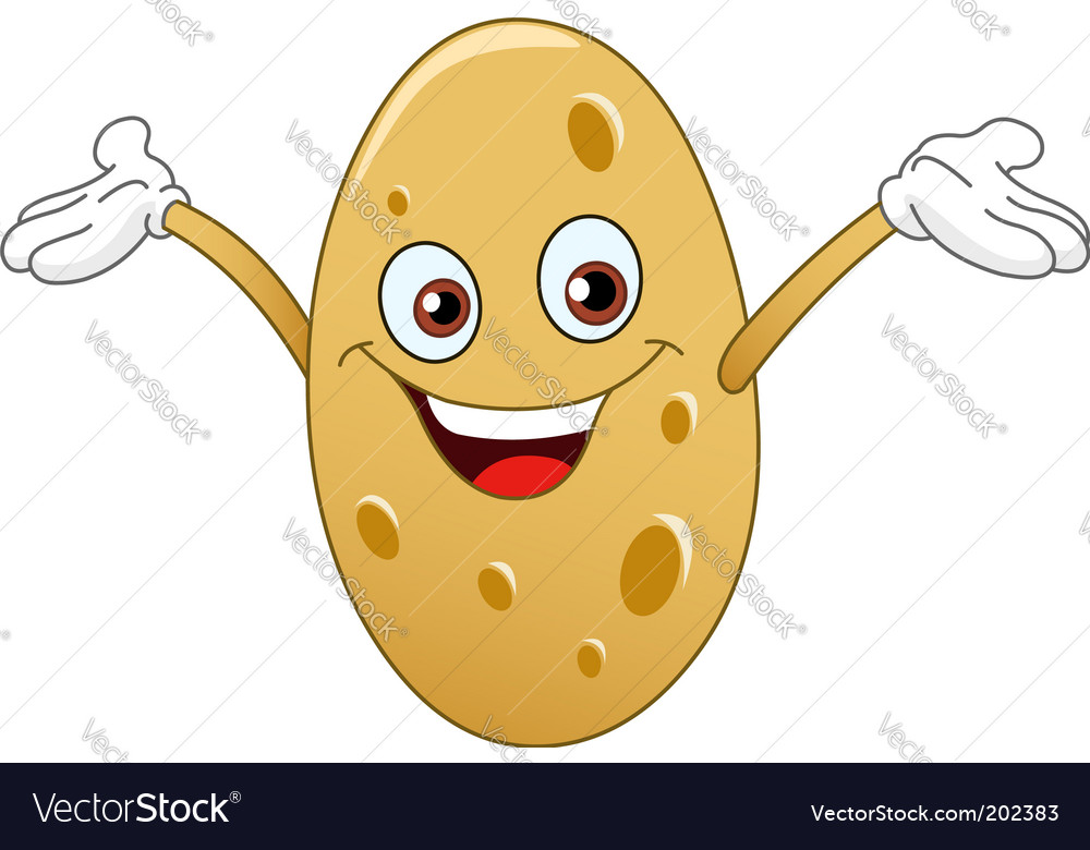 Cute Potatoes PNG Transparent Images Free Download, Vector Files