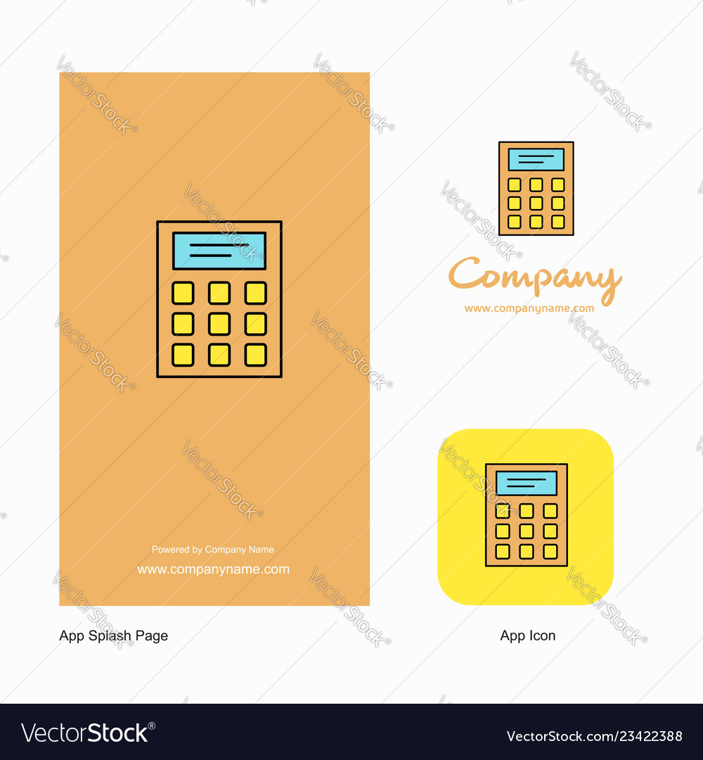 calculator company logo app