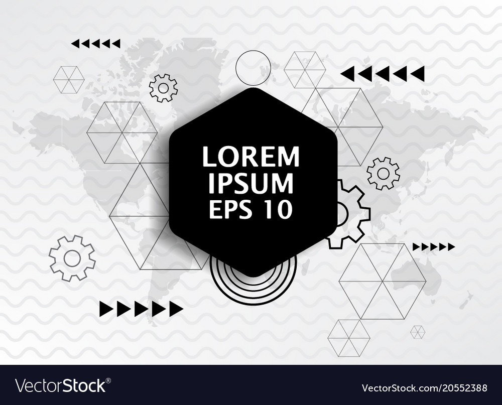 Geometric wallpaper hexagon logo pattern