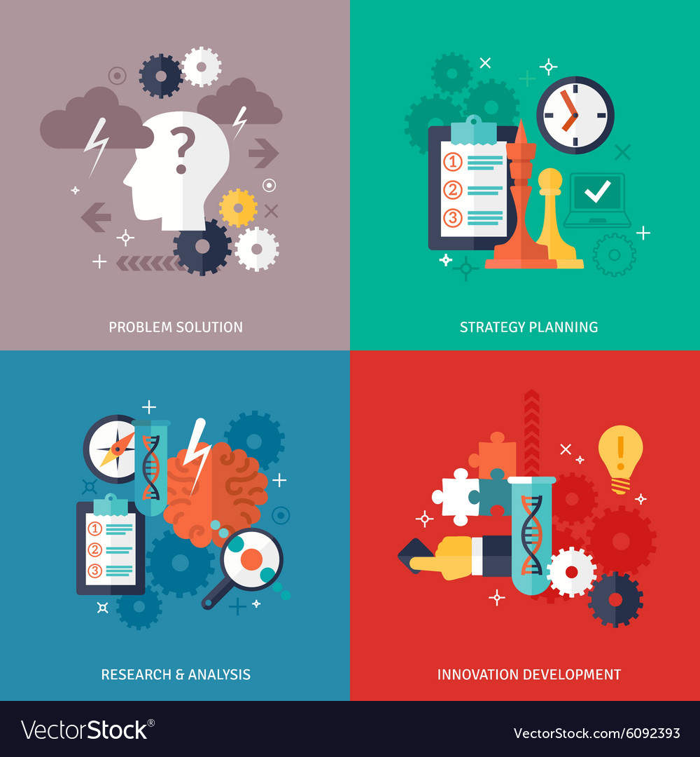 Workflow icons set