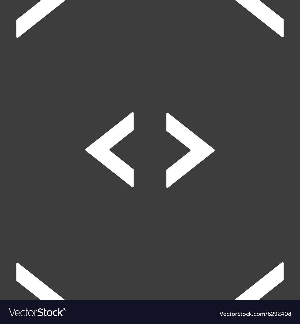 Code sign icon programmer symbol seamless pattern Vector Image