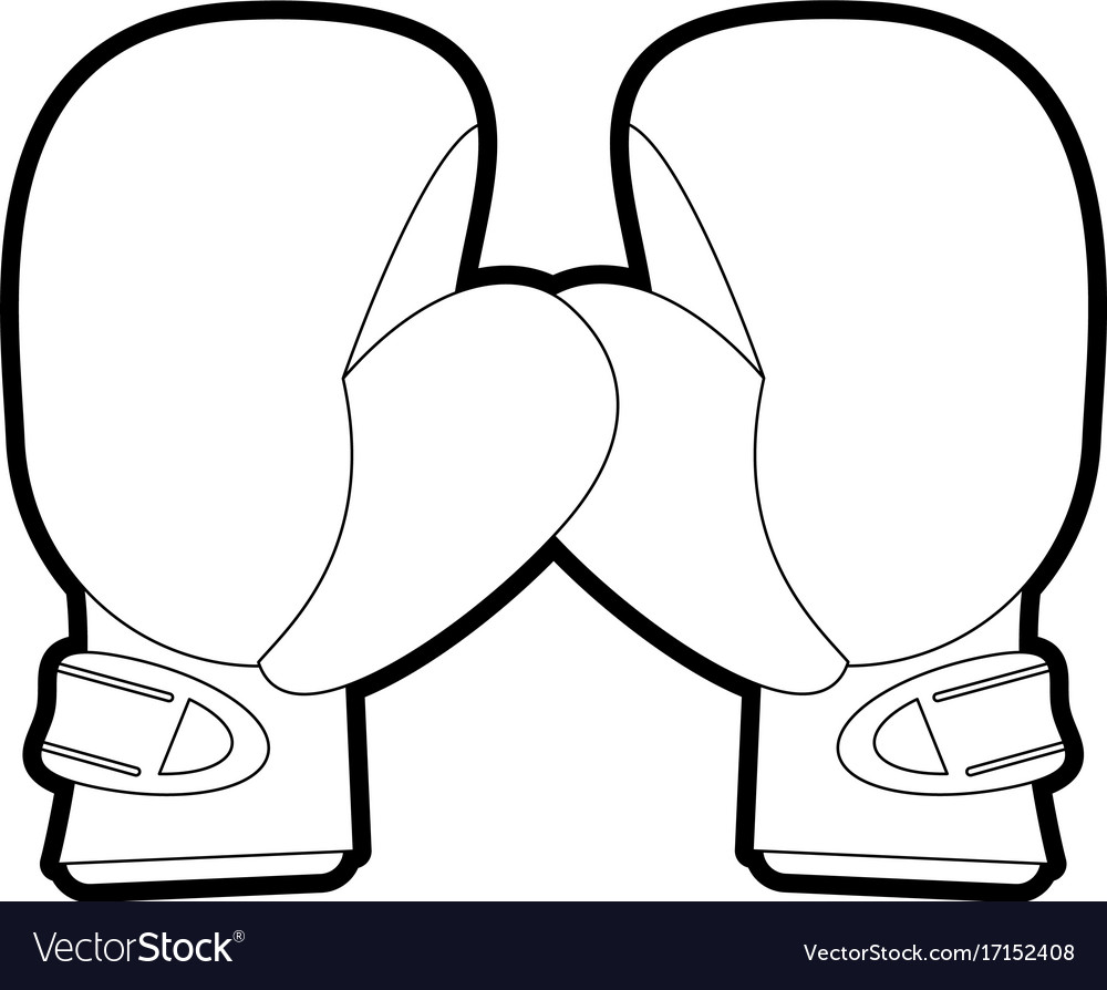 Isolated Boxing Gloves Design Royalty Free Vector Image Isolated Boxing Gloves Design Royalty Free Vector Image