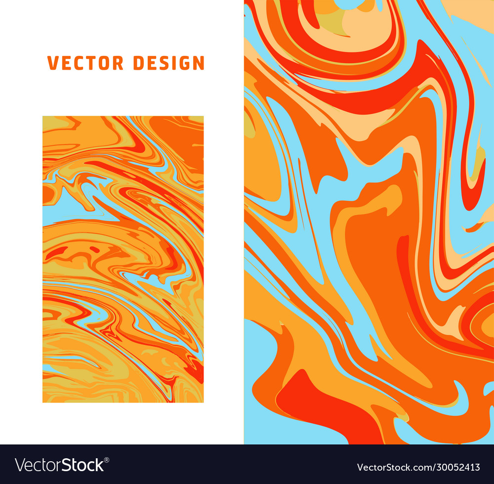 orange and blue abstract backgrounds