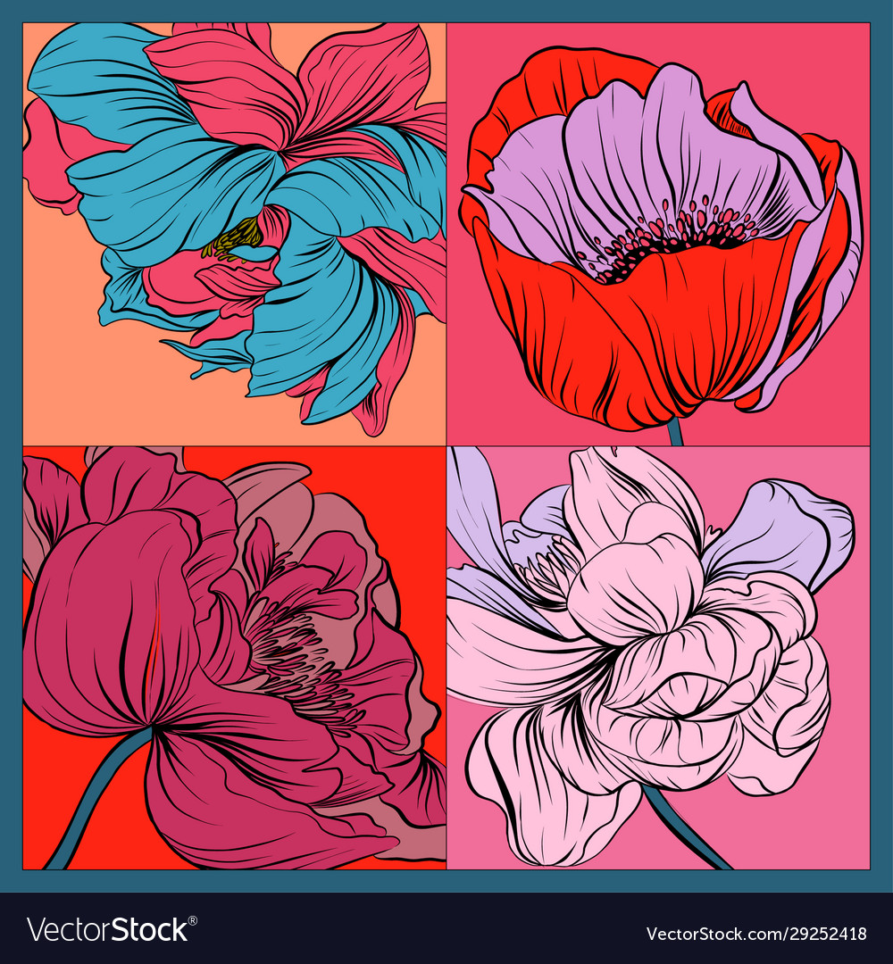 colorful silk scarf