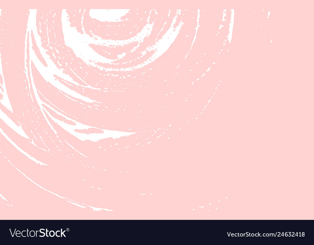 Grunge texture distress pink rough trace glamoro Vector Image